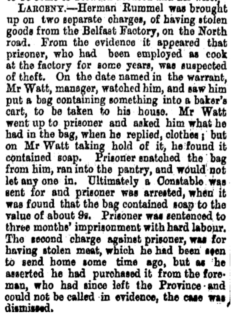 Karen Dorthea Andreasdatter Rummel Matheson (1854-1938) – Kate Zarb